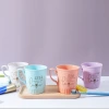 Washbasin cup, creative brushing cup, travel washbasin cup, toothbrush cup with handle, toothache cup, couple mouthwash cup details Picture
